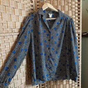Vintage Tanjay Patterned Blouse